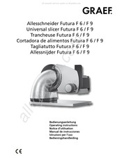 Graef Futura F 6 Notice D'utilisation