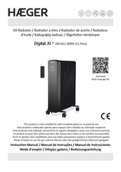 HAEGER Digital XI OH-011.009A Mode D'emploi