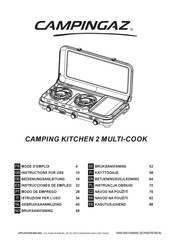 Campingaz CAMPING KITCHEN 2 MULTI-COOK Mode D'emploi