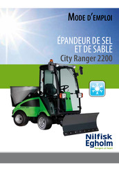 Nilfisk Egholm City Ranger 2200 Mode D'emploi