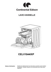 Continental Edison CELV1544IXP Notice D'utilisation