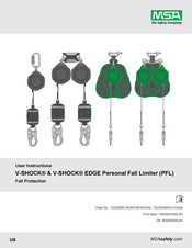 MSA V-SHOCK Serie Manuel D'utilisation