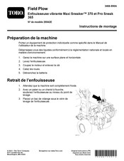 Toro Maxi Sneaker 365 Instructions De Montage