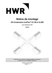 HWR InoFlex VL200 Notice De Montage