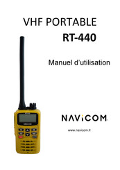 NAVICOM RT-440 Manuel D'utilisation