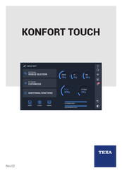 TEXA KONFORT TOUCH Serie Mode D'emploi