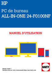 HP ALL-IN-ONE 24-F0100NF Manuel De L'utilisateur