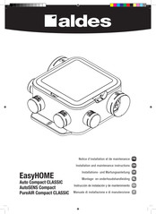 aldes EasyHOME Auto Compact CLASSIC Notice D'installation Et De Maintenance