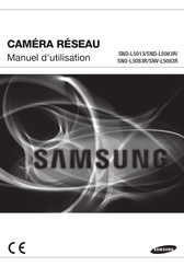 Samsung SNV-L5083R Manuel D'utilisation