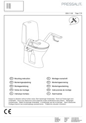 Pressalit TMA 3 R1195 Notice De Montage