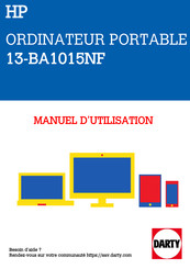 HP 13-BA1015NF Manuel De L'utilisateur