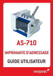 Neopost AS-710 Guide Utilisateur