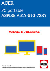 Acer A317-51G-72RY Manuel D'utilisation