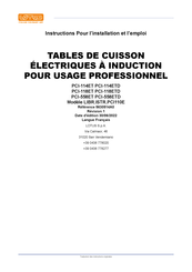 Lotus PCI-558ET Instructions Pour L'installation Et L'emploi