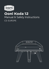 Ooni Koda 12 Manuel D'instructions