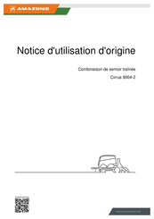 Amazone Cirrus 9004-2 Notice D'utilisation D'origine