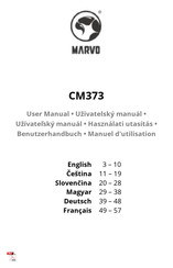 Marvo CM373 Manuel D'utilisation