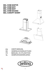 Belling BEL CHIM 803T Manuel D'utilisation