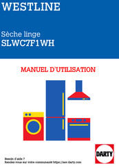 Westline SLWC7F1WH Manuel D'utilisation