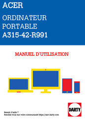 Acer A315-42 Manuel D'utilisation