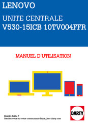 Lenovo 10XT Guide D'utilisation Et De Maintenance Du Matériel