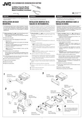 JVC KD-SX980 Manuel D'installation/Raccordement