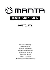 Manta DVBT013T2 Manuel Utilisateur