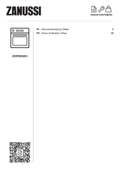 Zanussi ZOPKE6K3 Notice D'utilisation