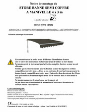 Mr.Bricolage 629162 Notice De Montage