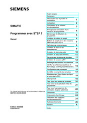 Siemens 6ES7810-4CA08-8CW0 Manuel