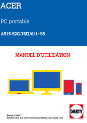 Acer A515-52 Manuel D'utilisation