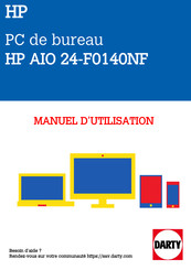 HP 24-F0140NF Manuel De L'utilisateur