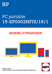 HP 15-EP0002NFI5/16/1 Manuel De L'utilisateur