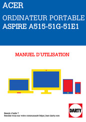 Acer A515-51G-51E1 Manuel D'utilisation