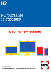 HP 17-CG0028NF Manuel De L'utilisateur