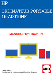 HP 16-A0015NF Manuel De L'utilisateur