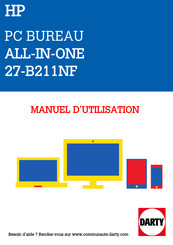 HP 27-B211NF Manuel De L'utilisateur