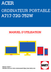 Acer A717-72G Manuel D'utilisation