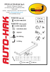 AUTO-HAK L26A Instructions De Montage