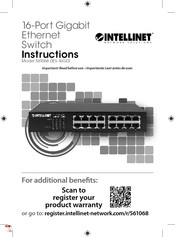 Intellinet Network Solutions IES-16GD Instructions