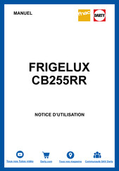 Frigelux RF218RRA++ Manuel D'instructions