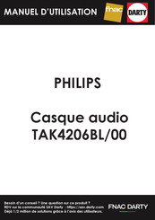 Philips TAK4206BL/00 Mode D'emploi