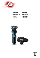 Philips S5672/41 Mode D'emploi