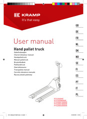 Kramp PTS2500800KR Instructions D'origine