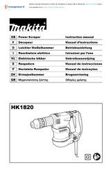 Makita HK1820 Manuel D'instructions