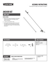 Lifetime 90641 Instructions D'assemblage