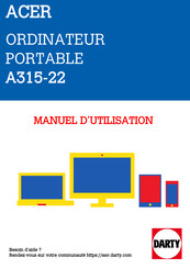 Acer A315-34 Manuel D'utilisation