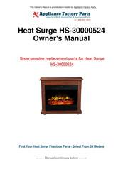 Heat Surge HS-30000524 Manuel