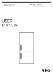 AEG RCS633F7TX Notice D'utilisation