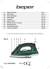 Beper P204FER004 Mode D'emploi